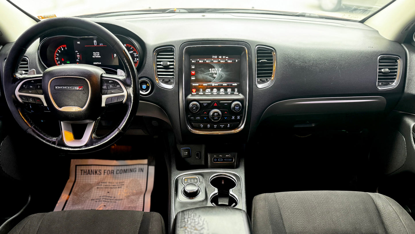 2017 DODGE DURANGO SXT